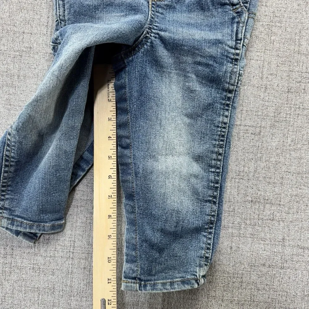 OshKosh B'gosh Denim Overalls Youth Toddler Baby Size 24M
